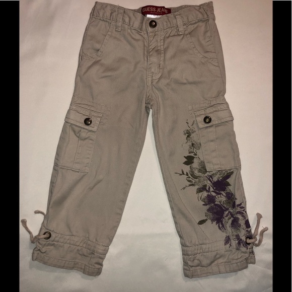 Guess Cargo Pants Girls 2T - Picture 1 of 3
